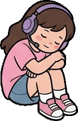 People lying down, a sticker from the The K-Pop Bedroom world