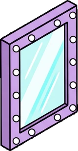 Mirrors, a sticker from the The K-Pop Bedroom world