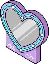 Mirrors, a sticker from the The K-Pop Bedroom world