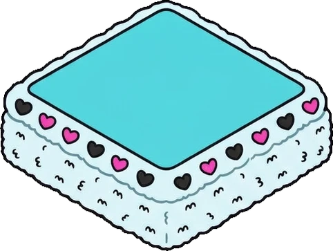 Platforms and daises, a sticker from the The K-Pop Bedroom world