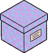 Shelf things, a sticker from the The K-Pop Bedroom world
