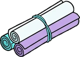 Shelf things, a sticker from the The K-Pop Bedroom world