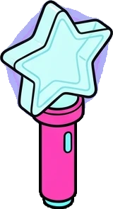 Shelf things, a sticker from the The K-Pop Bedroom world