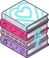 Side tables, a sticker from the The K-Pop Bedroom world