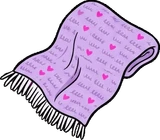 Cushions and blankets, a sticker from the The K-Pop Bedroom world