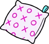 Cushions and blankets, a sticker from the The K-Pop Bedroom world