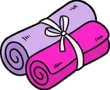 Cushions and blankets, a sticker from the The K-Pop Bedroom world
