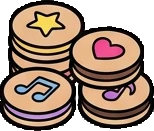 Food and drinks, a sticker from the The K-Pop Bedroom world