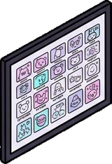 Wall art and frames, a sticker from the The K-Pop Bedroom world