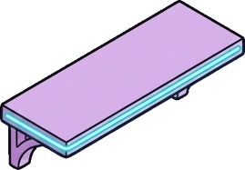 Wall shelves, a sticker from the The K-Pop Bedroom world