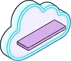 Wall shelves, a sticker from the The K-Pop Bedroom world