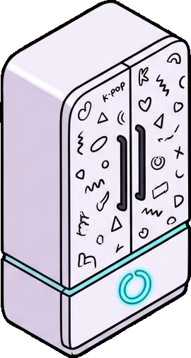 Wardrobes, a sticker from the The K-Pop Bedroom world