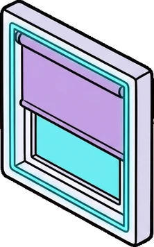 Windows, a sticker from the The K-Pop Bedroom world
