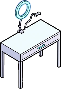 Desks and workbenches, a sticker from the The K-Pop Bedroom world