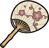 Collectibles, a sticker from the Japanese Room world