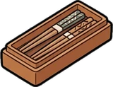Collectibles, a sticker from the Japanese Room world
