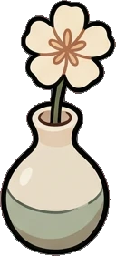 Collectibles, a sticker from the Japanese Room world