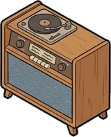 Gadgets and devices, a sticker from the Japanese Room world