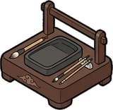 Gadgets and devices, a sticker from the Japanese Room world