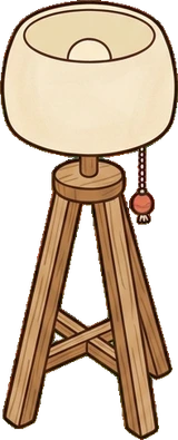 Floor lamps, a sticker from the Japanese Room world