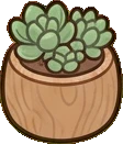 Small plants, a sticker from the Japanese Room world