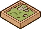 Small plants, a sticker from the Japanese Room world