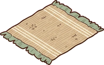 Rugs, a sticker from the Japanese Room world