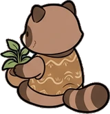 Cats and small animals, a sticker from the Japanese Room world