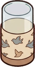 Candles and small lights, a sticker from the Japanese Room world