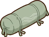 Cushions and blankets, a sticker from the Japanese Room world