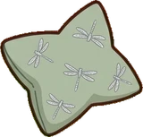 Cushions and blankets, a sticker from the Japanese Room world