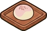 Food and drinks, a sticker from the Japanese Room world