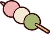 Food and drinks, a sticker from the Japanese Room world