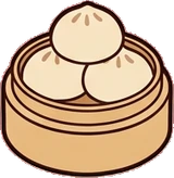 Food and drinks, a sticker from the Japanese Room world