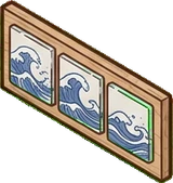 Wall art and frames, a sticker from the Japanese Room world