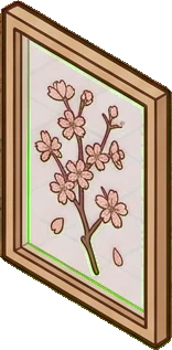 Wall art and frames, a sticker from the Japanese Room world