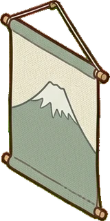 Wall art and frames, a sticker from the Japanese Room world