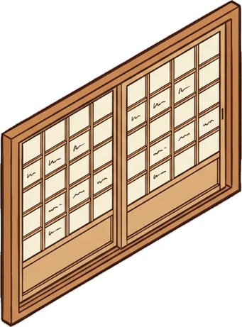 Windows, a sticker from the Japanese Room world