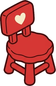 Chairs, a sticker from the The Kindergarten world