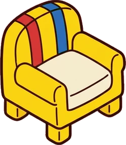 Chairs, a sticker from the The Kindergarten world