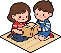 People together, a sticker from the The Kindergarten world
