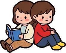 People together, a sticker from the The Kindergarten world