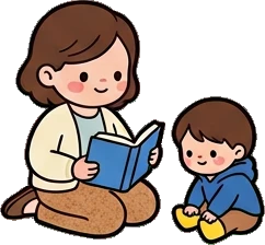 People together, a sticker from the The Kindergarten world