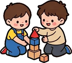 People together, a sticker from the The Kindergarten world
