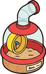 Pet beds and homes, a sticker from the The Kindergarten world