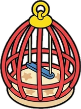Pet beds and homes, a sticker from the The Kindergarten world