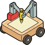 Gadgets and devices, a sticker from the The Kindergarten world