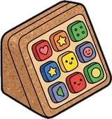 Gadgets and devices, a sticker from the The Kindergarten world