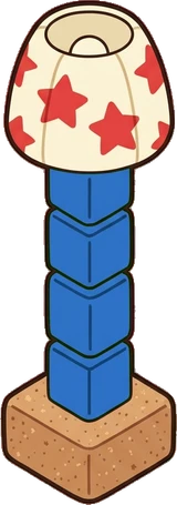 Floor lamps, a sticker from the The Kindergarten world