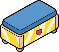 Poufs and ottomans, a sticker from the The Kindergarten world